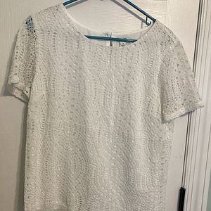 J Crew lace top
